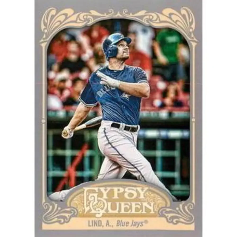 2012 Topps Gypsy Queen Adam Lind # 36 Toronto Blue Jays